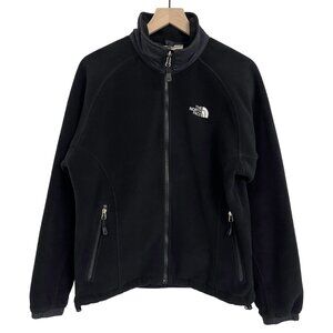 The North Face Women’s Black Full-Zip Fleece Jacket | Size Large